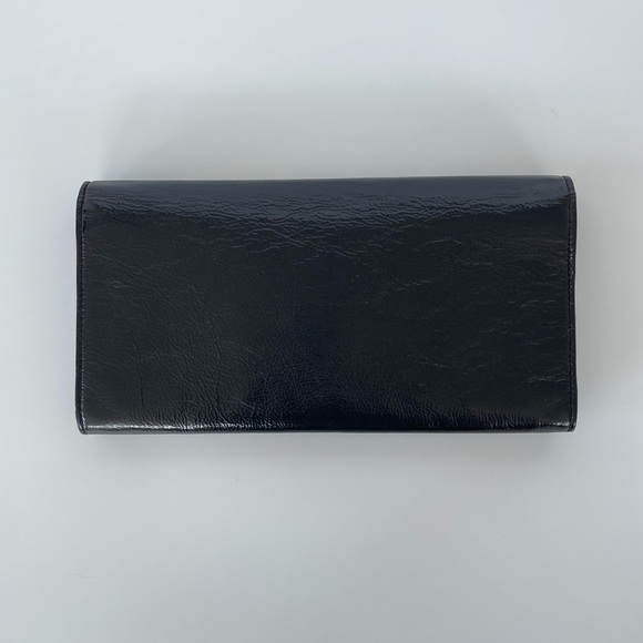 YSL -Vintage patent leather clutch - black - authentic - Picture 8 of 15